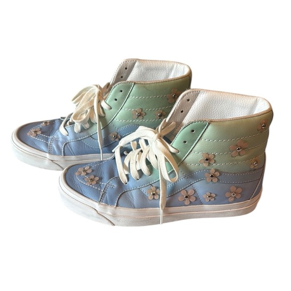 Vans x SpongeBob SquarePants Sandy Liang Collab Hightop Sneakers Size Womens 10 - Picture 1 of 7